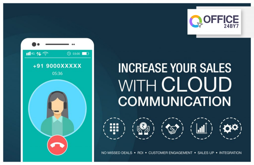 Cloud communications to increase sales | Office24by7